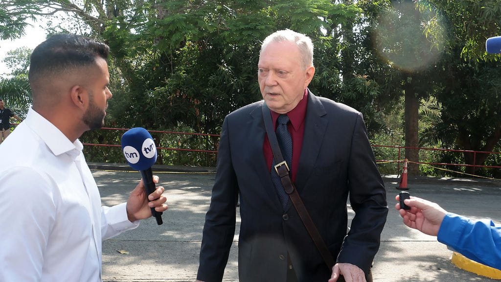 Syytteistä vapautettu lakimies Jürgen Mossack.