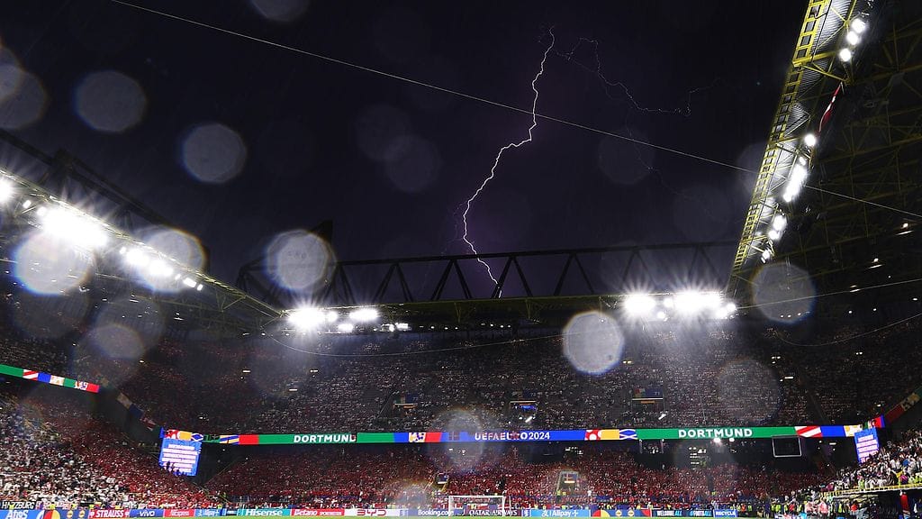 Ukkonen otti vallan Dortmundissa.