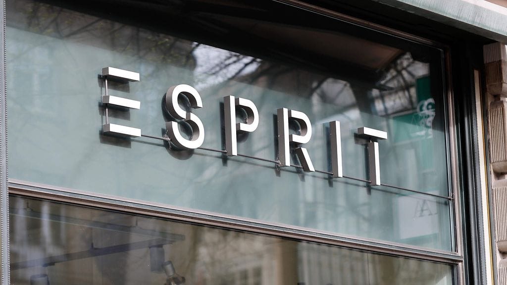 Kaupparekisteriin ilmoitettujen tietojen mukaan Esprit'n Suomen-liike asetettiin konkurssiin viime viikolla.