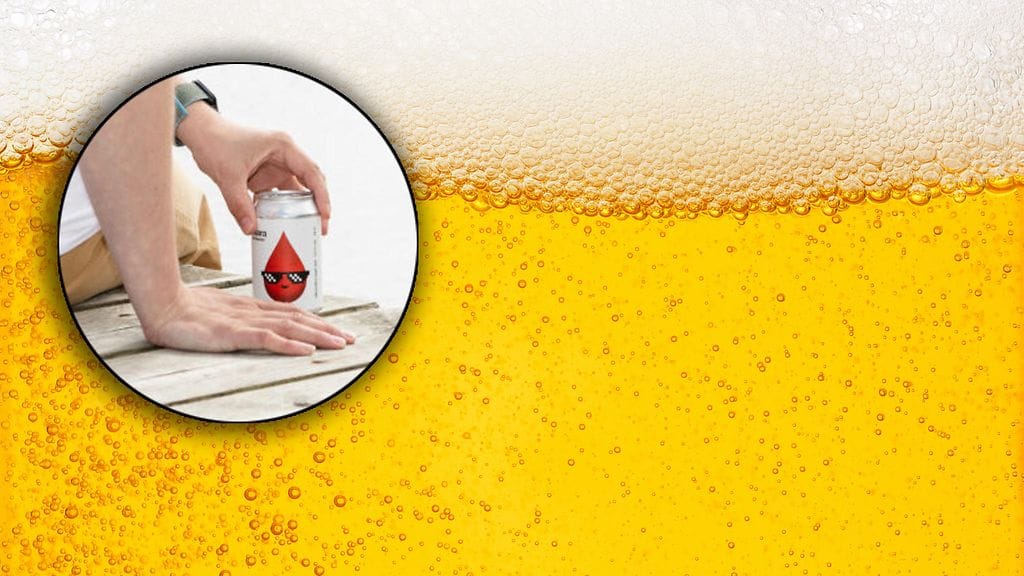 Olutta tarjoillaan nyt luovuttajille.