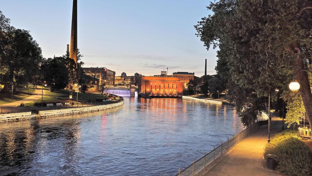 Kuva Tampereen keskustasta