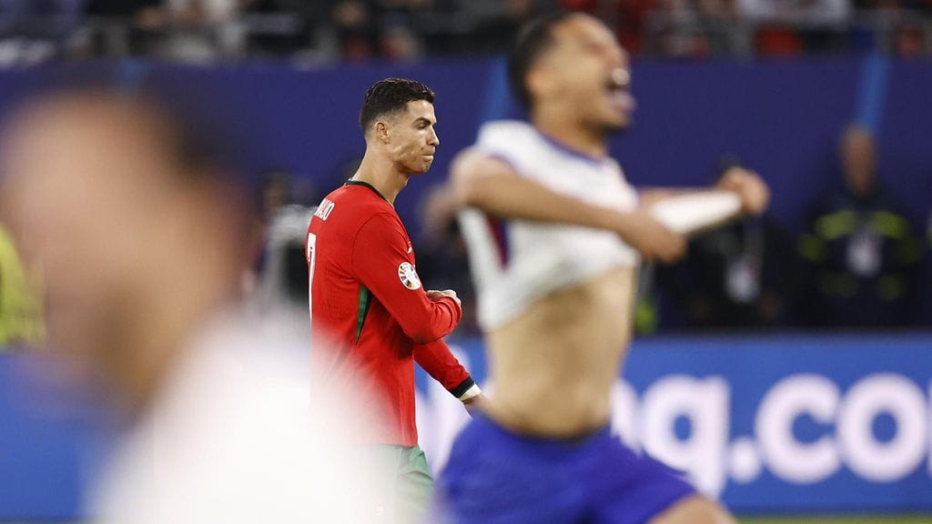 Cristiano Ronaldon mahdollisesti viimeiset arvokisat päättyivät katkeralla tavalla nollaan maaliin ja puolivälierätappioon.