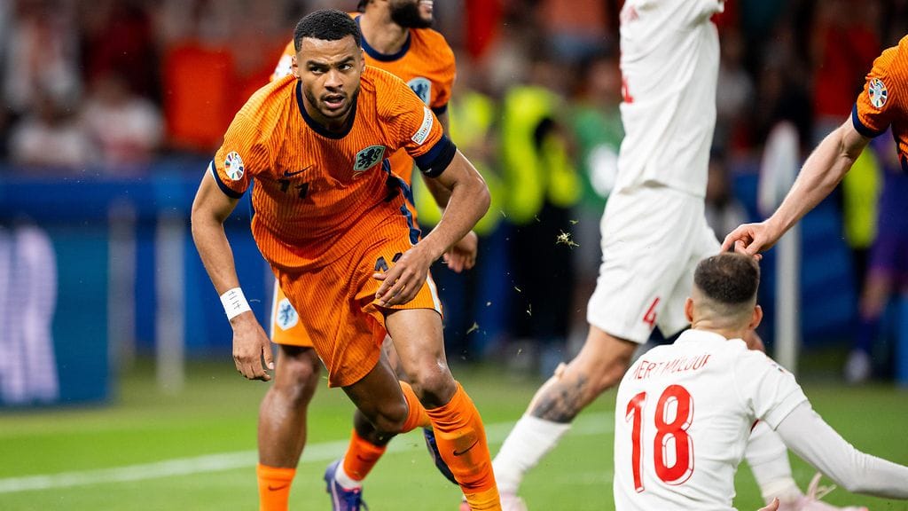 Cody Gakpo rymisteli Hollannin EM-kisojen välieriin.