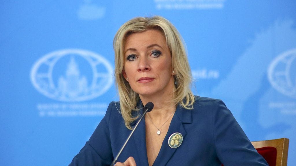 Maria Zaharova.