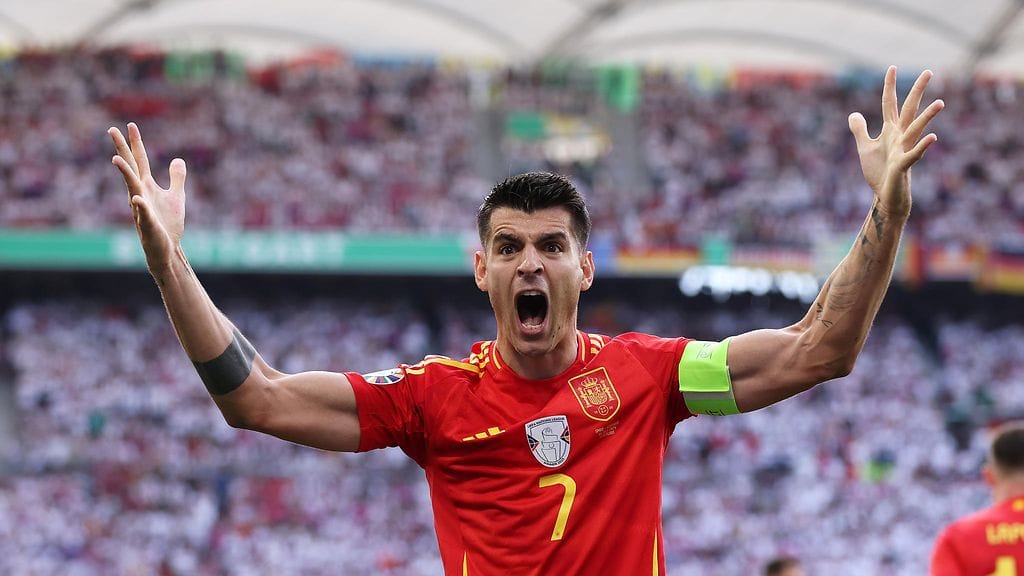 Alvaro Moratan Espanja pelaa tiistaina EM-finaalipaikasta.