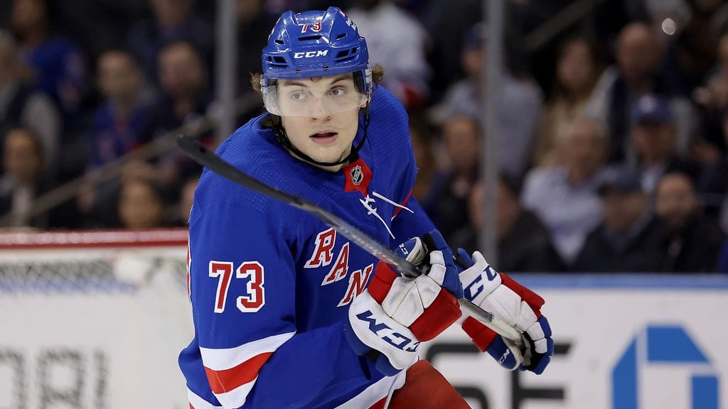 Matt Rempe, 22, nousi NHL-debyyttikaudellaan tunnetuksi rajuista otteistaan.