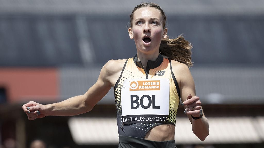 Femke Bol ei ollut uskoa omaa aikaansa.