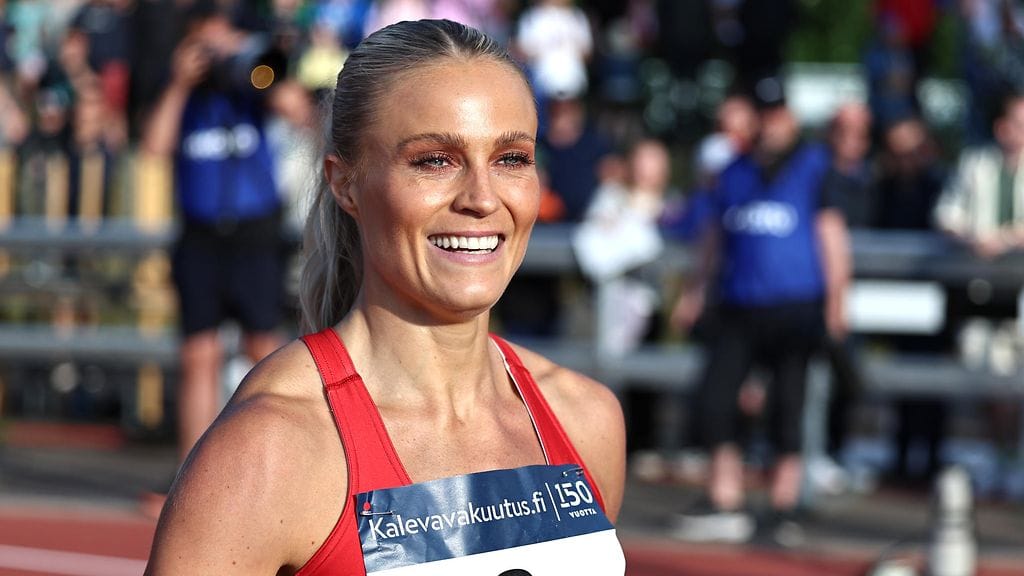 Lotta Harala juoksi 100 metrin aitojen uuden Suomen ennätyksen.