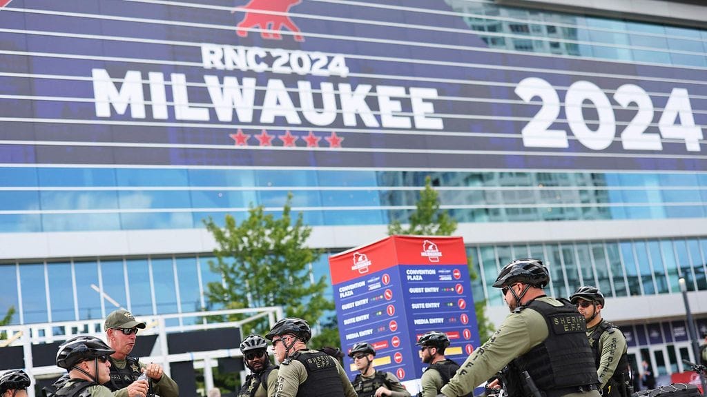 Republikaanien puoluekokous järjestetään Milwauken kaupungissa.
