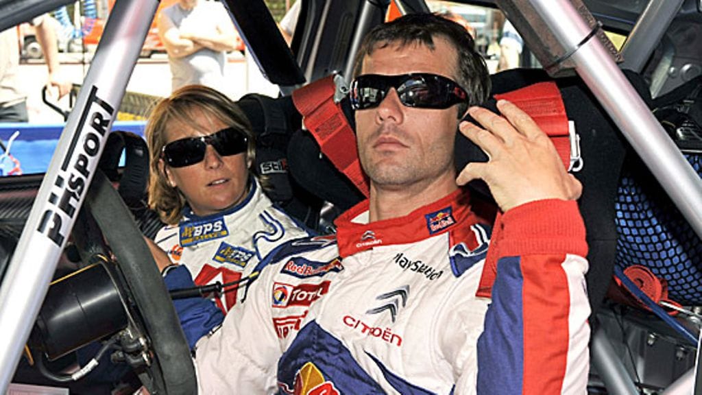 Severine ja Sebastien Loeb, kuva: Dominic Favre/EPA