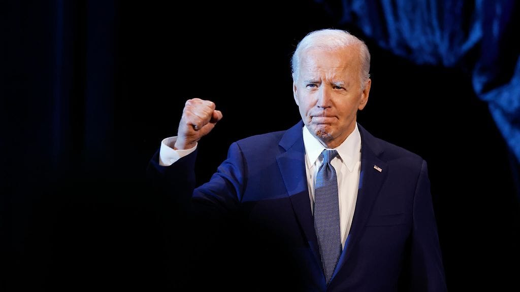 Yhdysvaltain presidentti Joe Biden kuvattuna heinäkuun puolessa välissä.