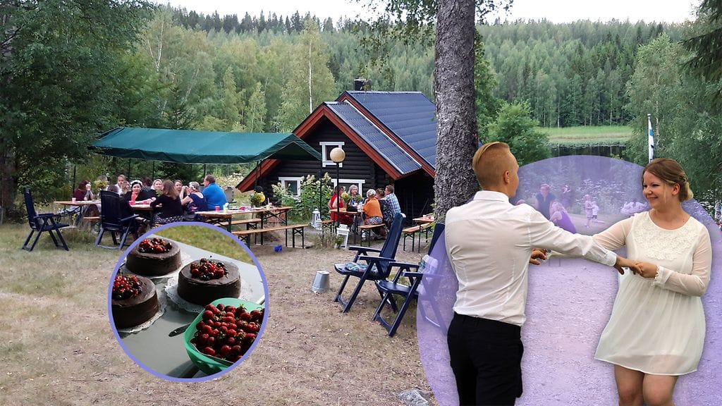 Tiinan ja Miron häihin saatiin kulumaan vain 1 500 euroa.