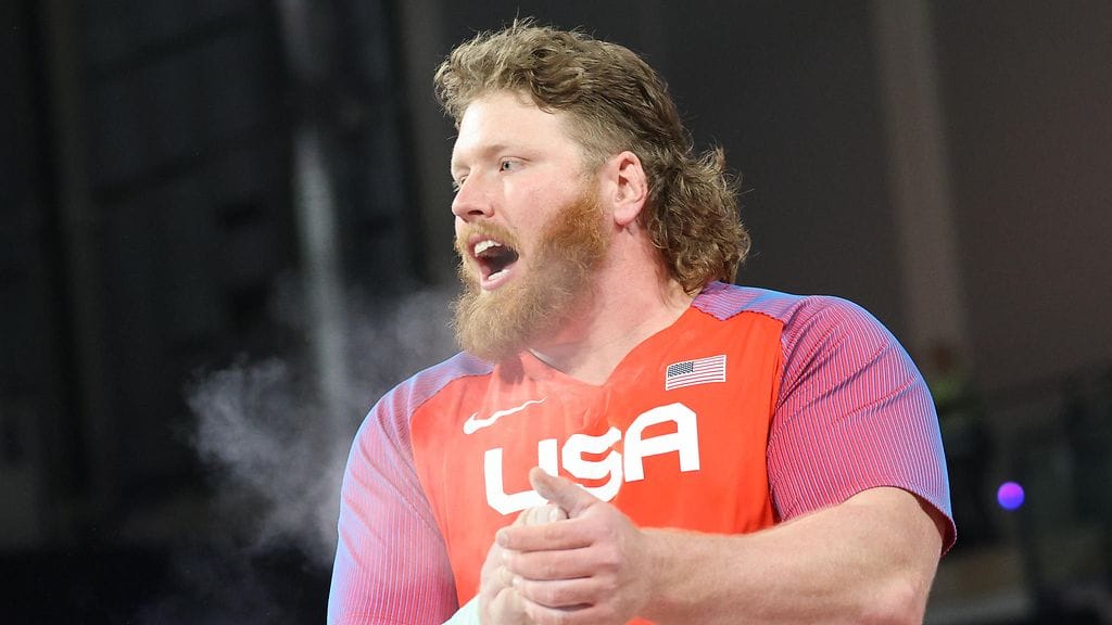 Ryan Crouser sanoo kyynärpäävamman olevan historiaa ja yhdysvaltalaistähti on valmis työntämään maailmanennätyksen.