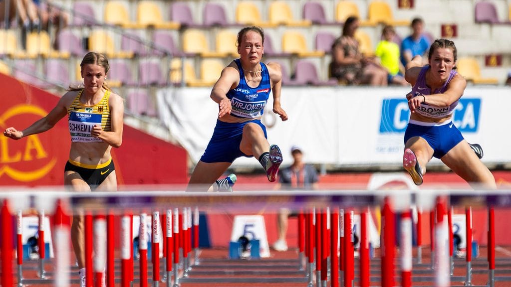 Enni Virjonen otteli ylivoimaiseen alle 18-vuotiaiden Euroopan mestaruuteen.