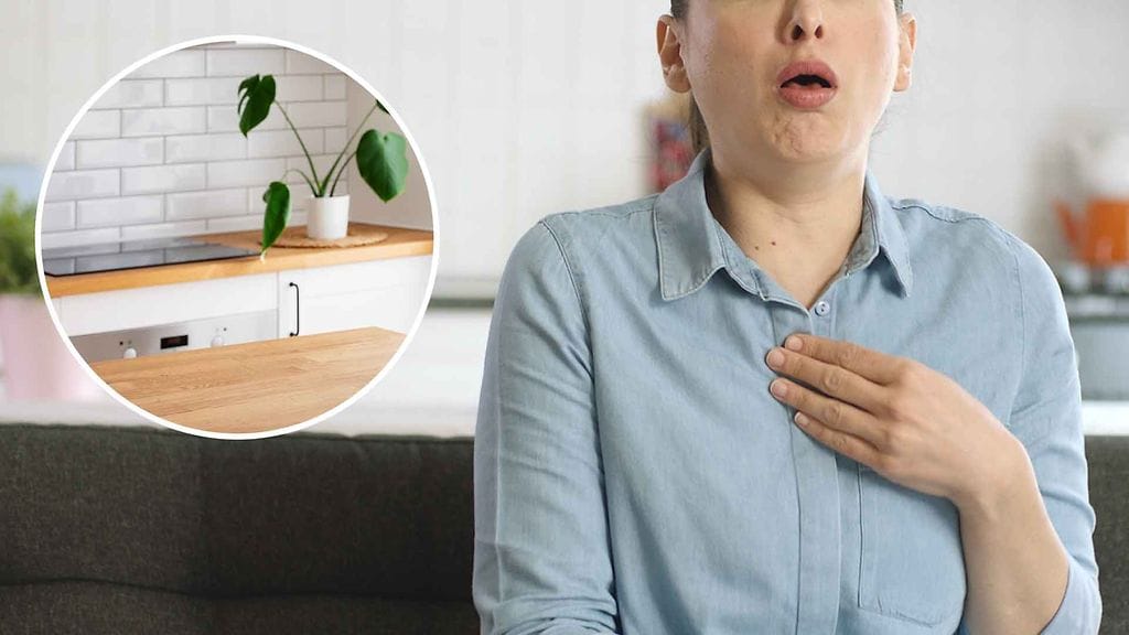 Keittiotason reuna voi pelastaa henkesi, jos meinaat tukehtua ruokaan ollessasi yksin.