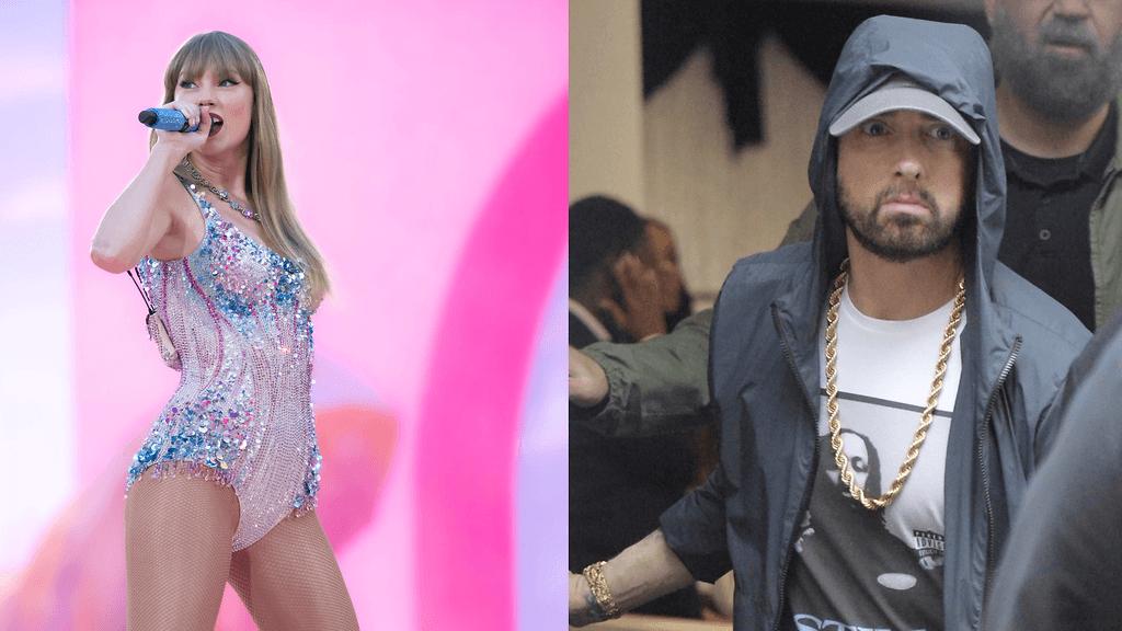 Eminem ja Taylor Swift ovat kilpailleet mitalisijoista uutuusalbumeillaan.