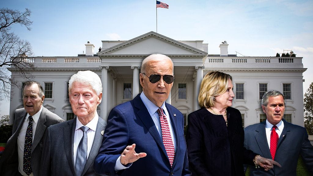 Vuoden 1976 jälkeen aina vuoteen 2020 asti pidetyissä Yhdysvaltain presidentivaaleissa on aina ollut ehdolla Bush, Clinton tai Joe Biden.