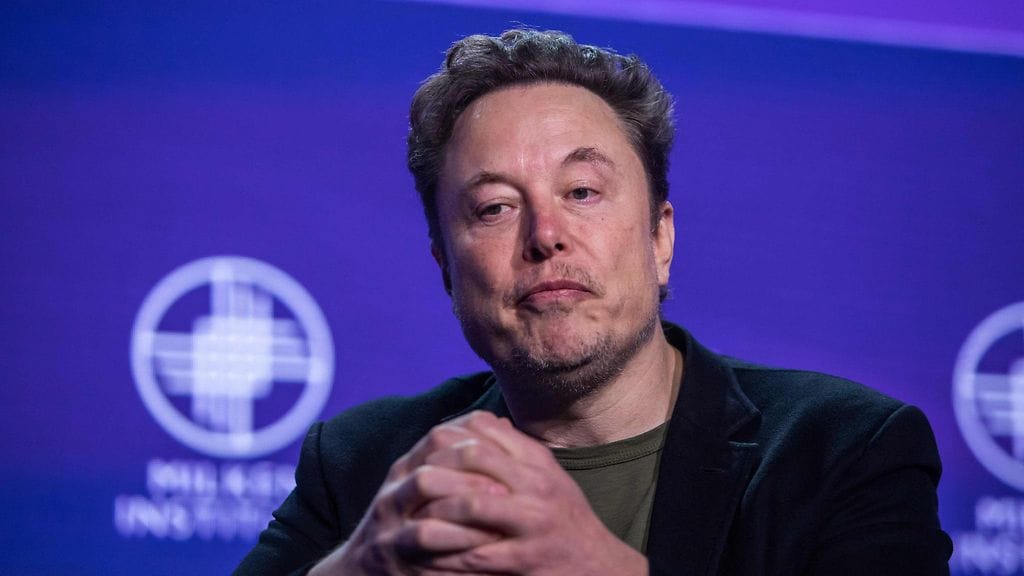 Teslan toimitusjohtaja Elon Musk Beverly Hillsissä 6. toukokuuta.
