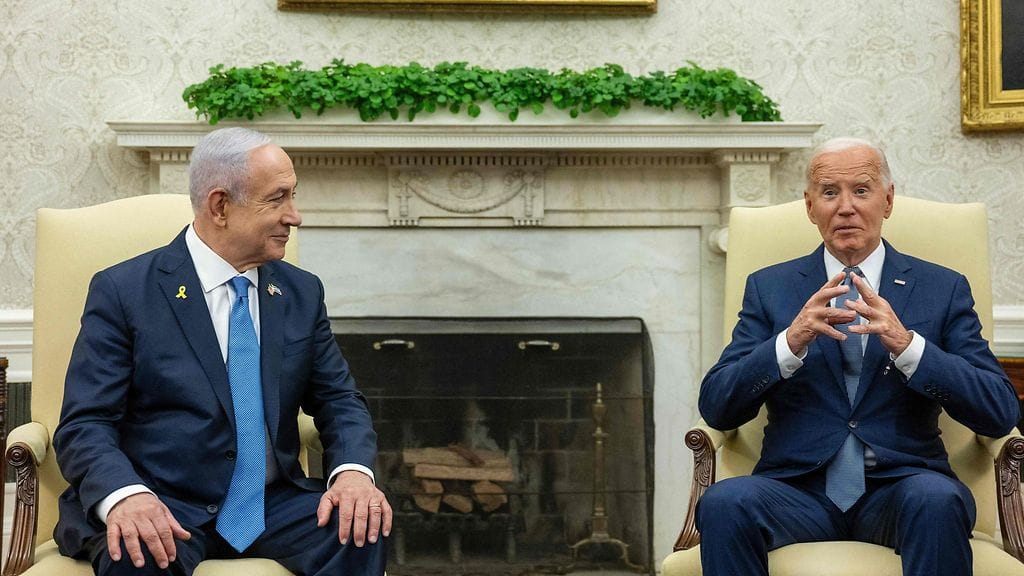 Valkoinen talo kommentoi tapaamisen alla Bidenin aikovan sanoa Netanjahulle, että aselepo Gazaan tarvitaan pian.