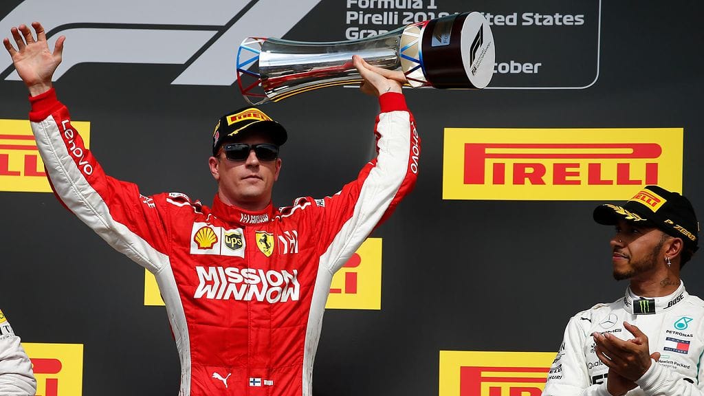 Kimi Räikkönen otti F1-uransa aikana 21 voittoa ja 103 palkintokorokesijaa.