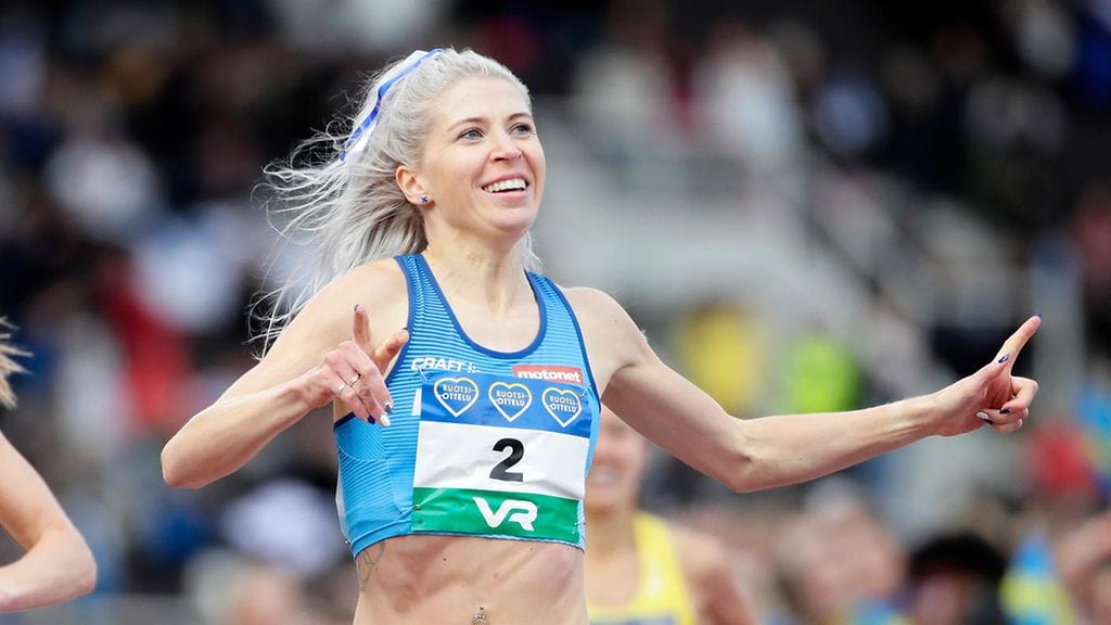 Sara Lappalainen on kovassa iskussa olympialaisten alla.