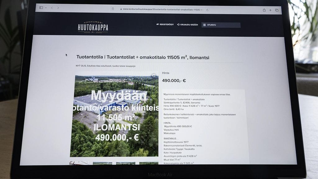 Fokin kertoo yrittäneensä myydä kiinteistöä eteenpäin, mutta halukkaita ostajia ei ole ilmaantunut.
