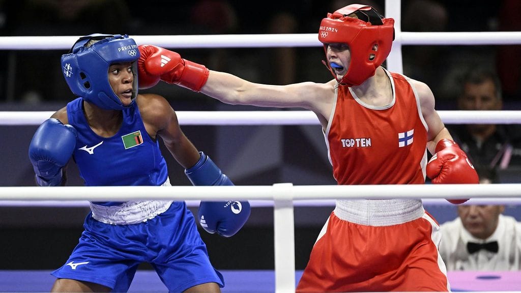 Pihla Kaivo-oja voitti avausottelussaan Sambian Margaret Tembon.