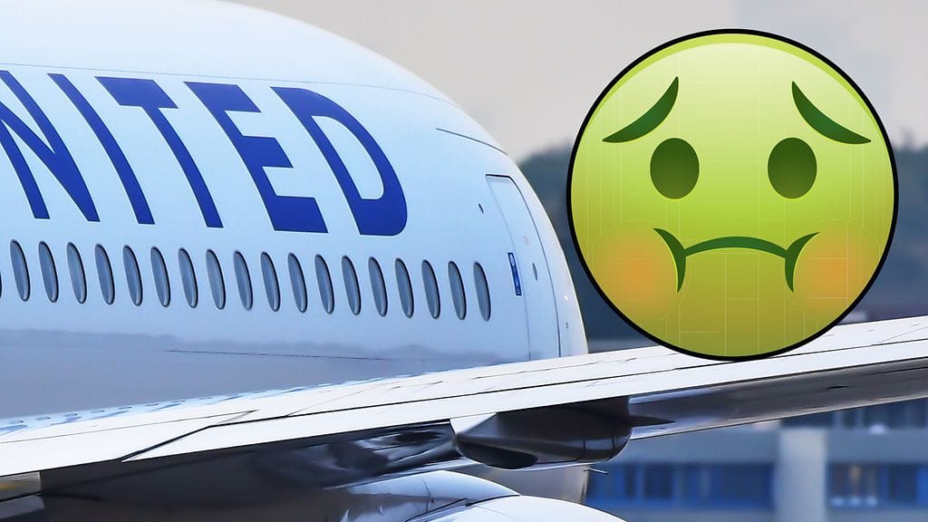 Oksennusepisodi aiheutti muutoksia lentosuunnitelmaan. Kuvituskuva.