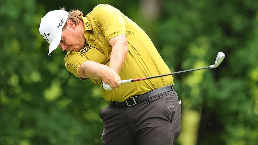 Sami Välimäki PGA-kiertueen kisassa Yhdysvalloissa heinäkuun alussa.