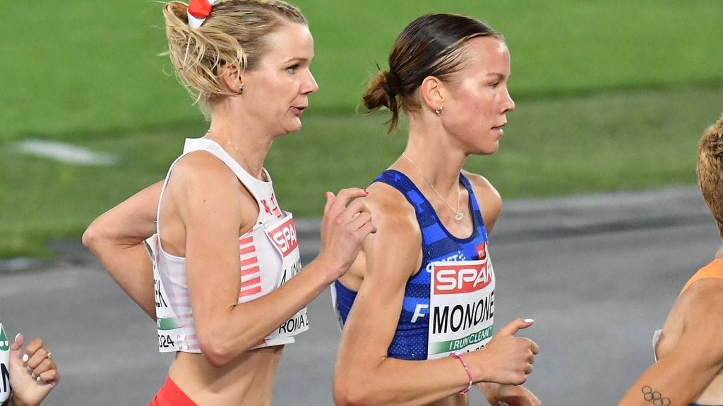 Ilona Mononen loisti EM-Roomassa.