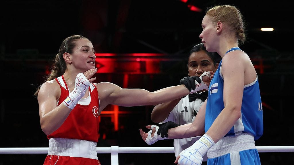 Buse Naz Cakiroglu ei jättänyt Pihla Kaivo-ojalle mahdollisuuksia olympialaisten puolivälierässä.