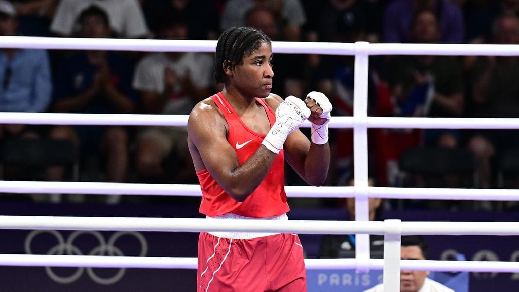 Cindy Ngambasta tuli historian ensimmäinen urheilija, joka voittaa olympiamitalin pakolaisten joukkueessa.