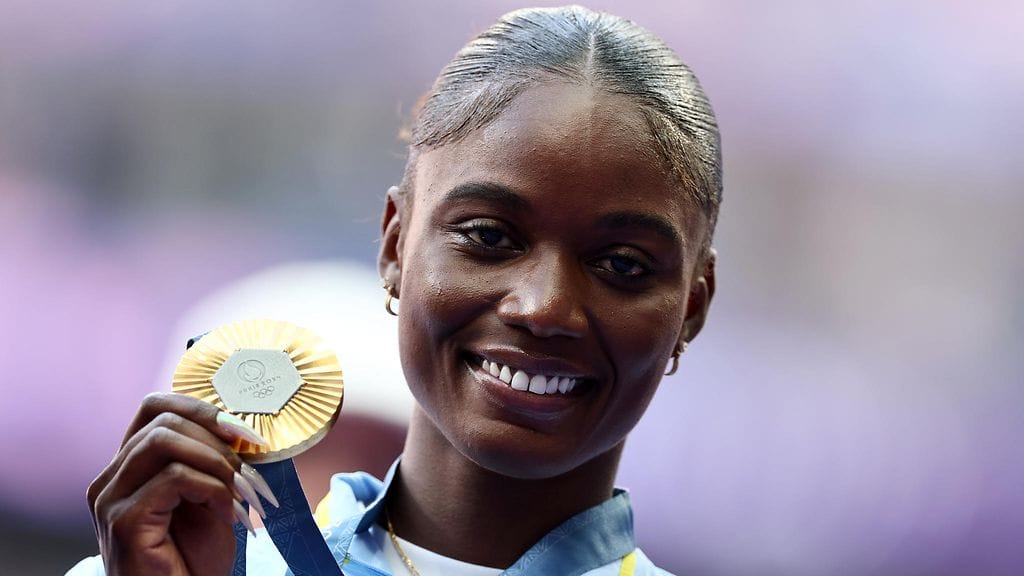 Julien Alfred voitti St. Lucian ensimmäisen olympiamitalin.