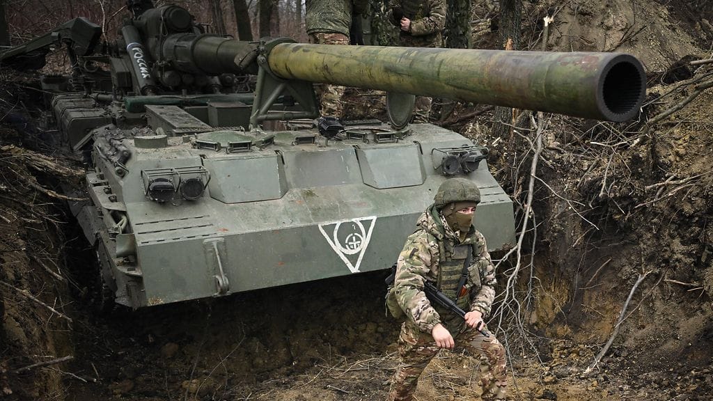 Venäläinen sotilas.