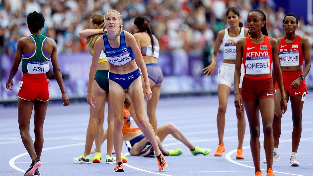 Nathalie Blomqvist oli upeasti 12:s Pariisin olympialaisten 5000 metrillä.
