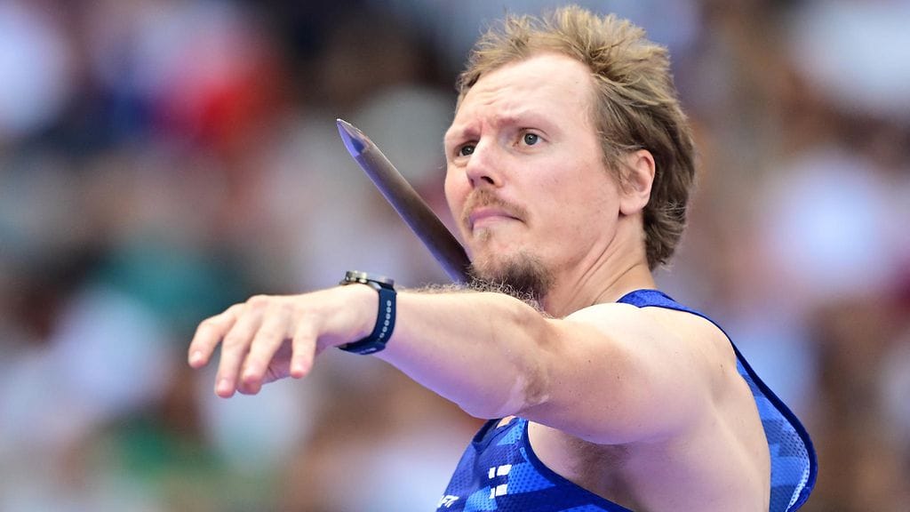 Lassi Etelätalo heitti taas määrämittaisen kaaren keihään arvokisakarsinnassa.