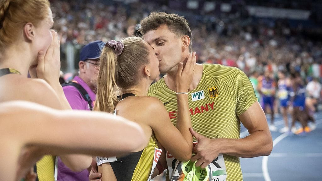 Luna Bulmahn ja Jean Paul Bredau eivät sulattaneet Saksan yleisurheiluliiton päätöstä.