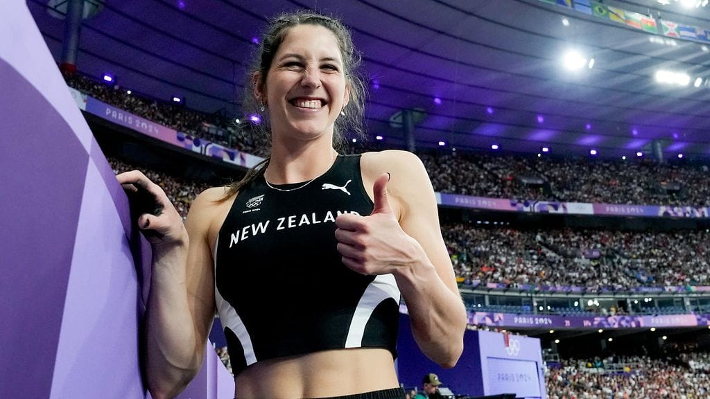 Eliza McCartney oli tyytyväinen finaaliinsa vaikeuksien jälkeen.