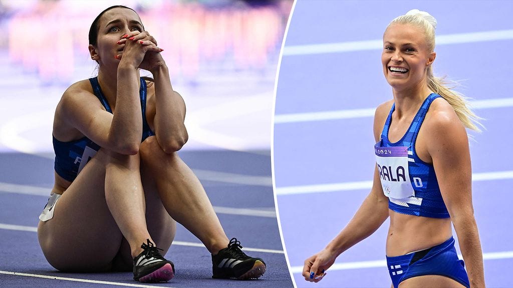 Reetta Hurskeen ja Lotta Haralan tunnelmat olivat täysin päinvastaiset torstaina Pariisissa.