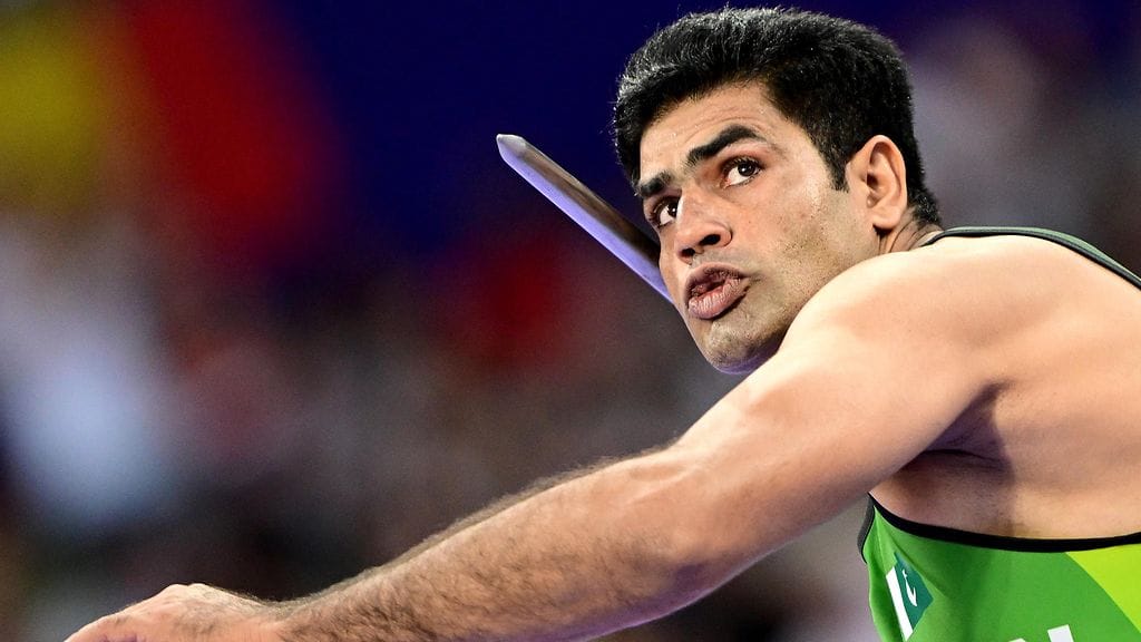 Arshed Nadeem jysäytti hirvittävän keihäskaaren olympiafinaalissa.