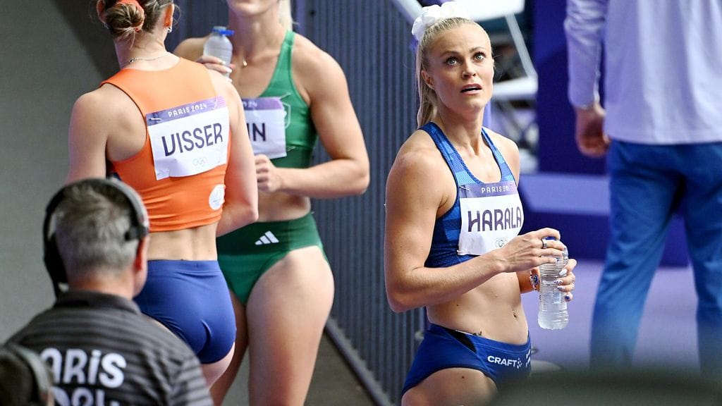 Lotta Harala ei yltänyt parhaaseensa olympiavälierässä.