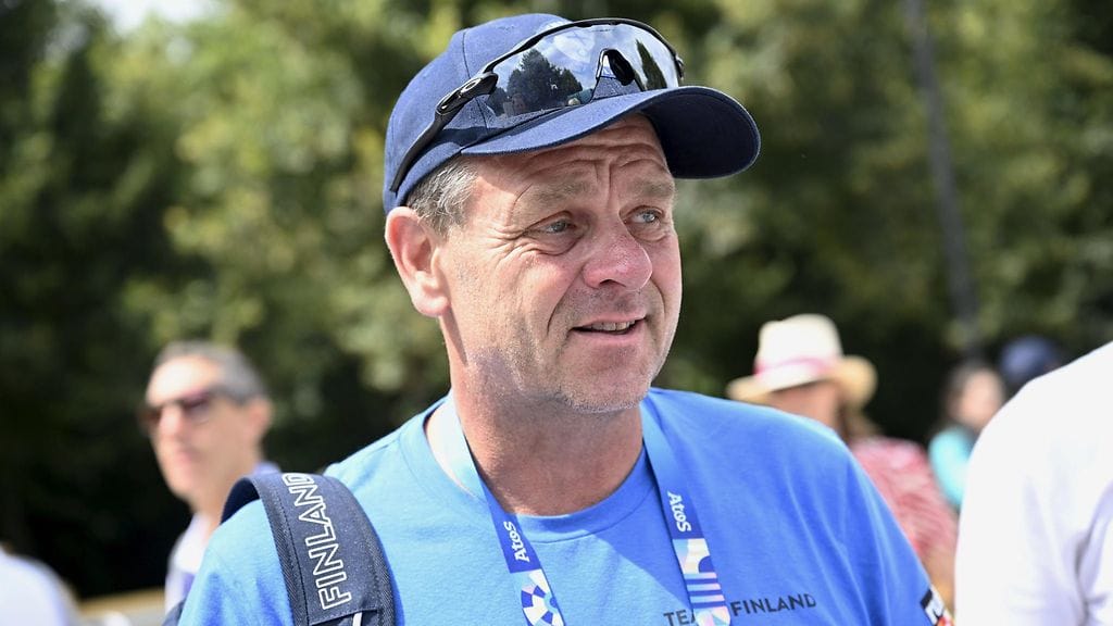 Jan Vapaavuori Pariisin olympialaisissa 3. elokuuta.