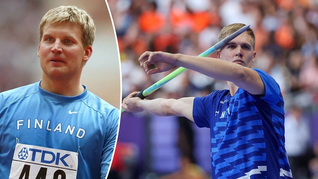 Aki Parviaisen Suomen ennätys 93,09 on peräisin vuodelta 1999.