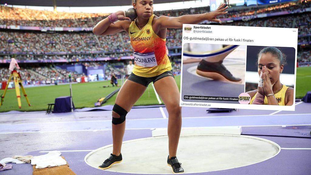 Yemisi Ogunleyen työnnöstä nousi kohu Ruotsissa.