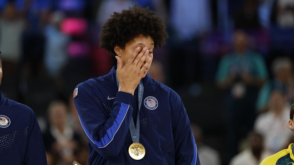 Brittney Griner voitti vastoin kaikkia odotuksiaan uransa kolmannen olympiakullan Pariisissa.