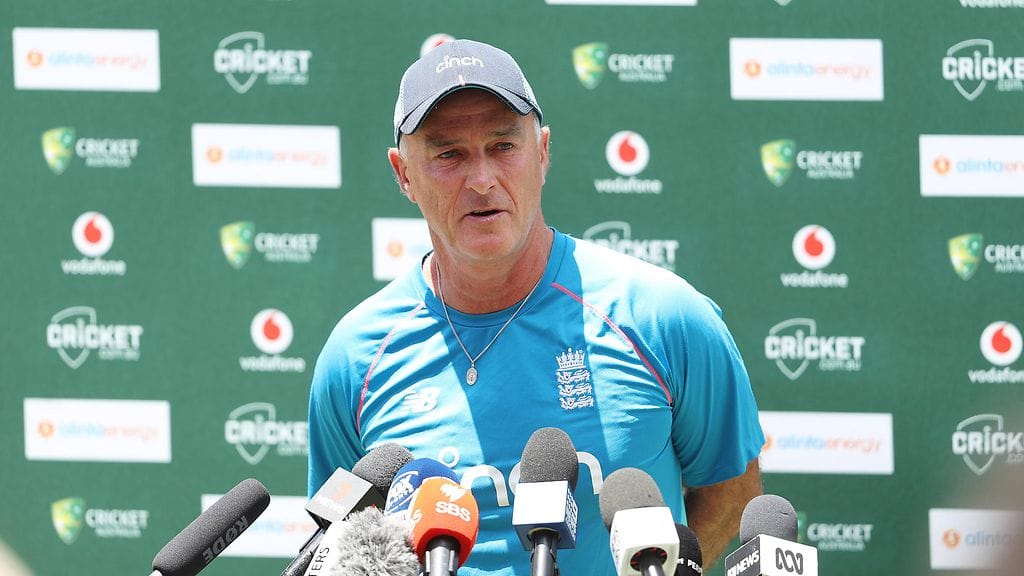 Graham Potter kuvattuna tammikuussa 2022 Englannin maajoukkueen apuvalmentajana.