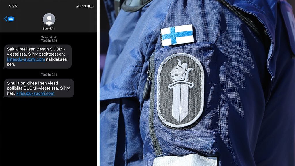 Muun muassa tällaiset huijaustekstiviestit leviävät nyt.
