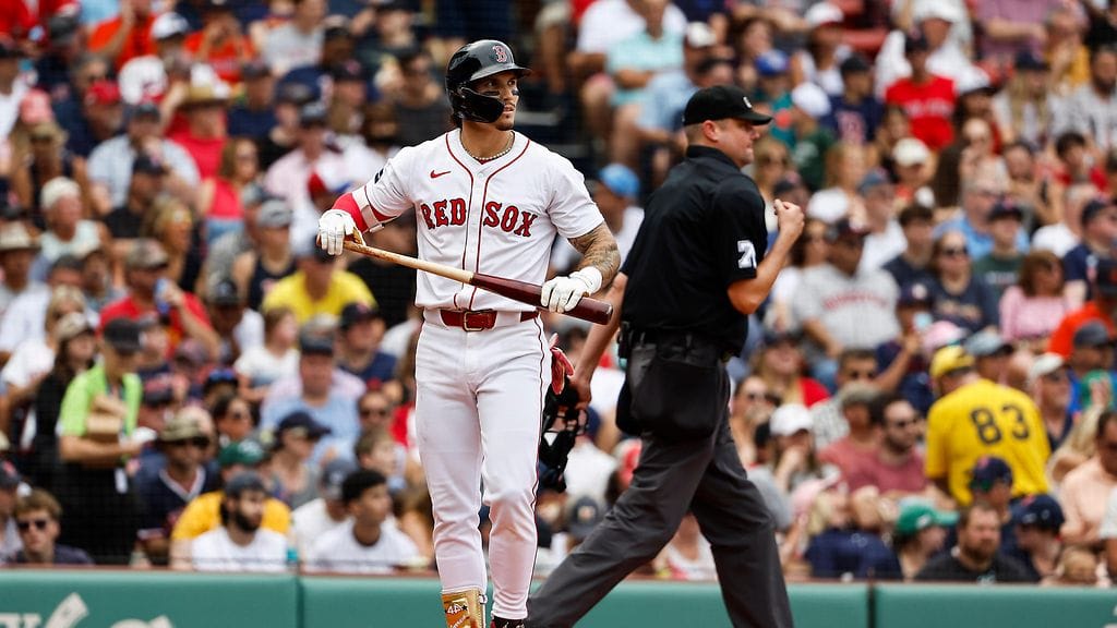 Jarren Duran huusi tuomittavasti.