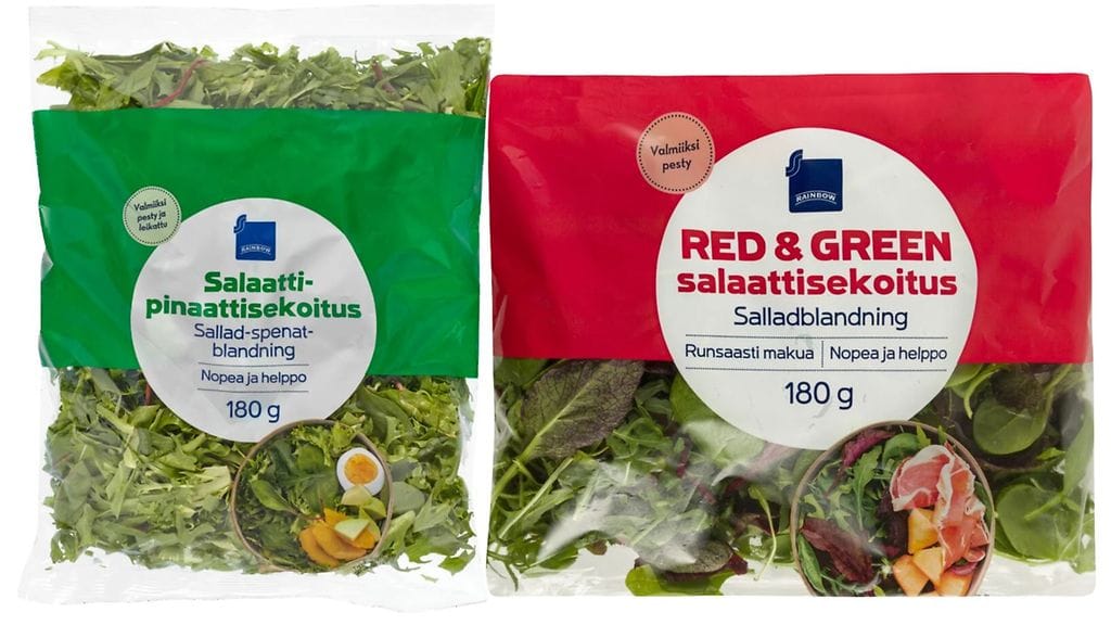 Näitä salaattisekoituksia vedetään myynnistä.