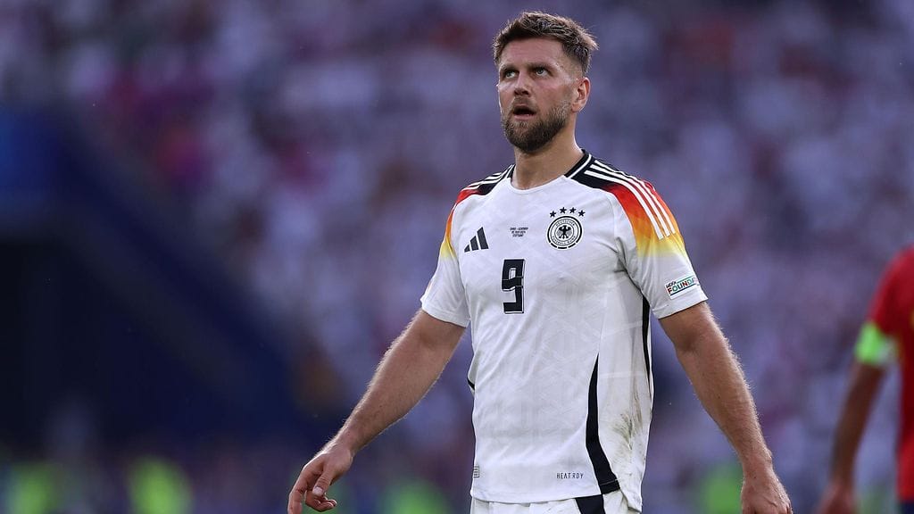 Niclas Füllkrug iski EM-kisoissa kaksi maalia Saksalle.